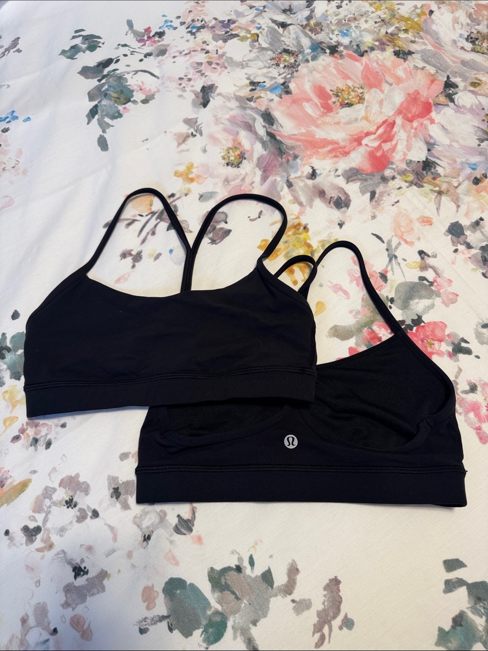Lululemon Flow Y Bra Nulu Set of 2 Sz 6